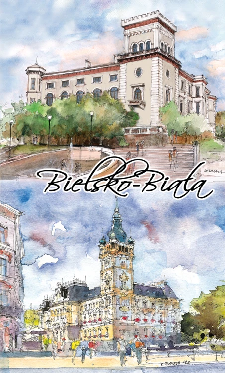 Awers okładki notesu A6 Bielsko Biała 03