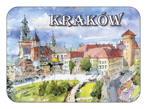 Magnes prostokątny Kraków 404.