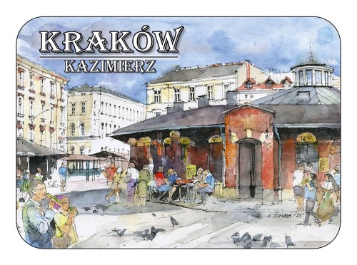 Magnes prostokątny Kraków 405.