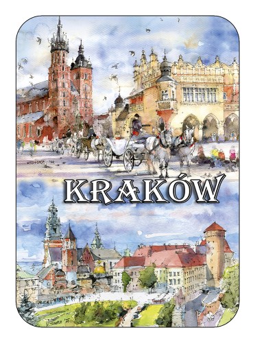 Magnes prostokątny Kraków 501.