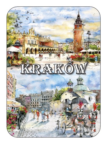 Magnes prostokątny Kraków 502.