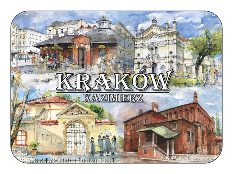 Magnes prostokątny Kraków 503.