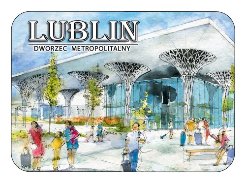 Magnes prostokątny Lublin 401.