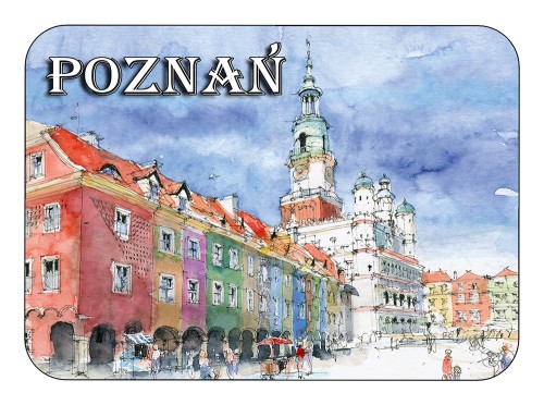 Magnes prostokątny Poznań 424.