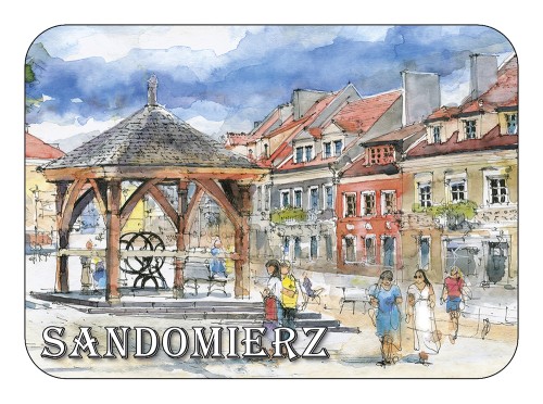 Magnes prostokątny Sandomierz 403.