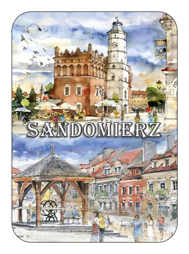 Magnes prostokątny Sandomierz 501.