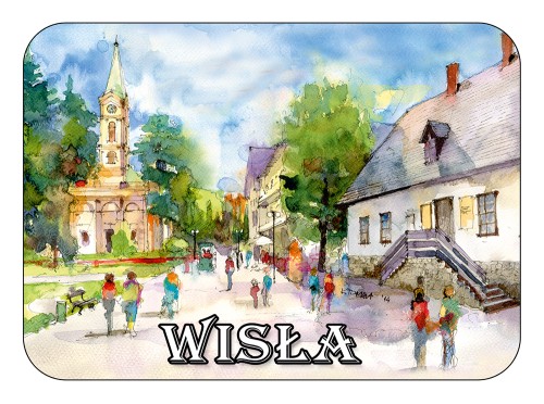 Magnes prostokątny Wisła 401.