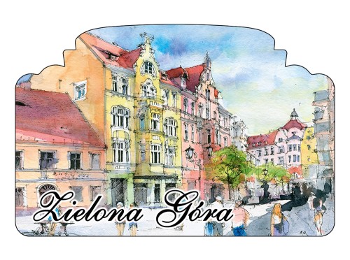 Magnes szarfa Zielona Góra 201