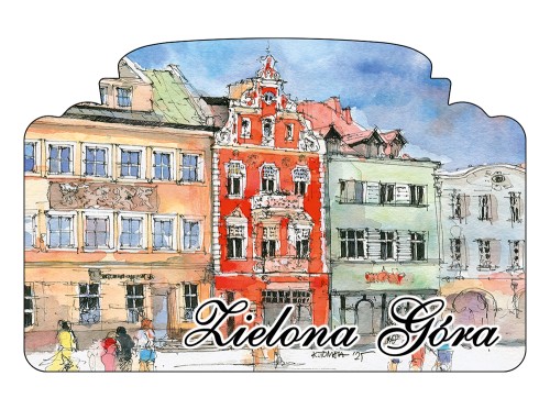 Magnes szarfa Zielona Góra 203