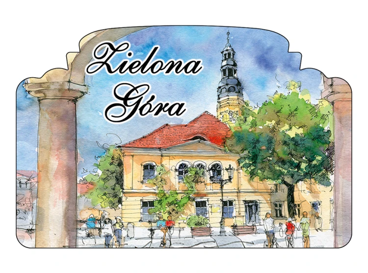 Magnes szarfa Zielona Góra 204