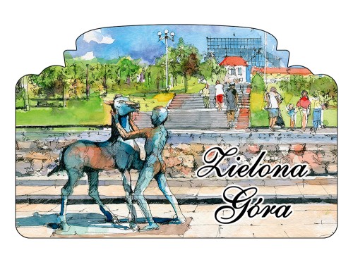 Magnes szarfa Zielona Góra 206