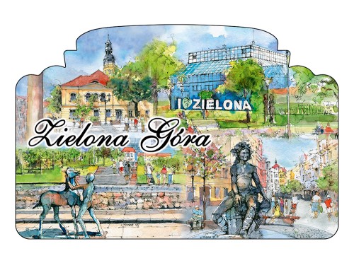 Magnes szarfa Zielona Góra 301