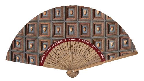 Rozłożony wachlarz Głowy Wawelskie