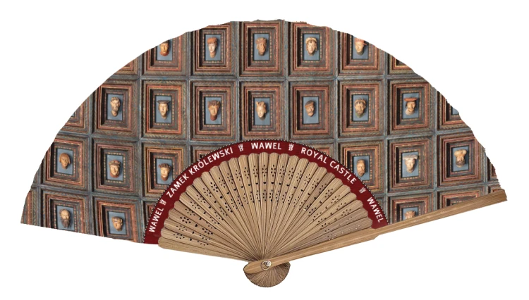Rozłożony wachlarz Głowy Wawelskie