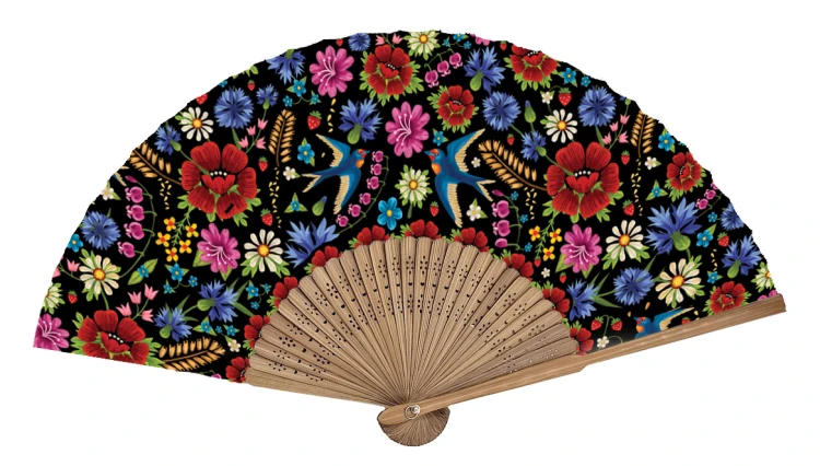 Rozłożony wachlarz Maki.