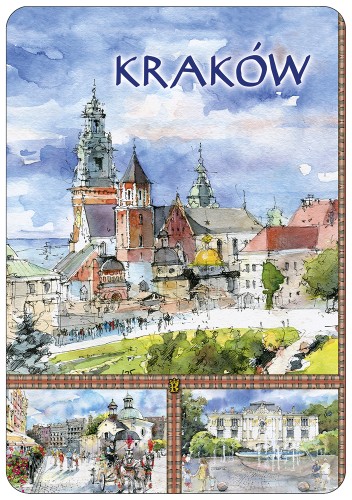 Pierwsza strona okładki kołonotatnika A5 Kraków 01.