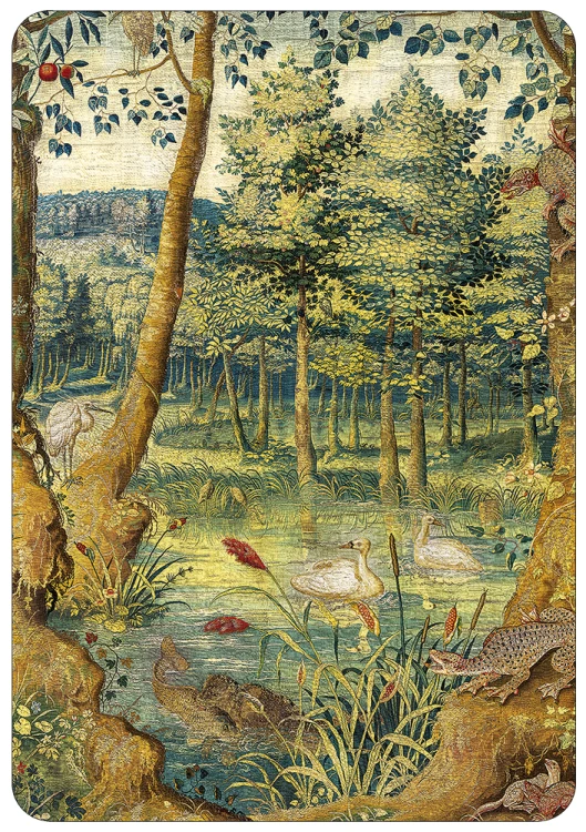 Druga strona okładki kołonotatnika A5 Arrasy Wawelskie 01.