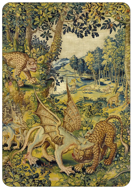 Trzecia strona okładki kołonotatnika A5 Arrasy Wawelskie 01.