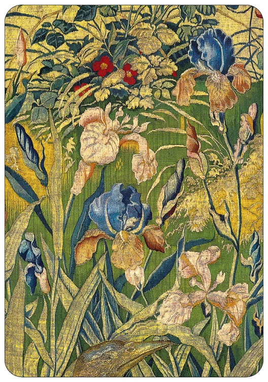 Czwarta strona okładki kołonotatnika A5 Arrasy Wawelskie 01.