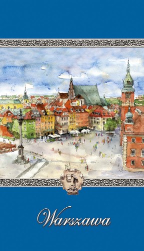 Okładka notesu A6 Warszawa 09.