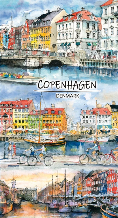 Okładka notesu Kopenhaga 03.