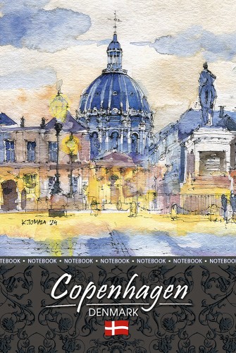 Okładka notesu B6 Kopenhaga 02.