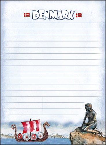 Mały notes magnetyczny Kopenhaga 05.