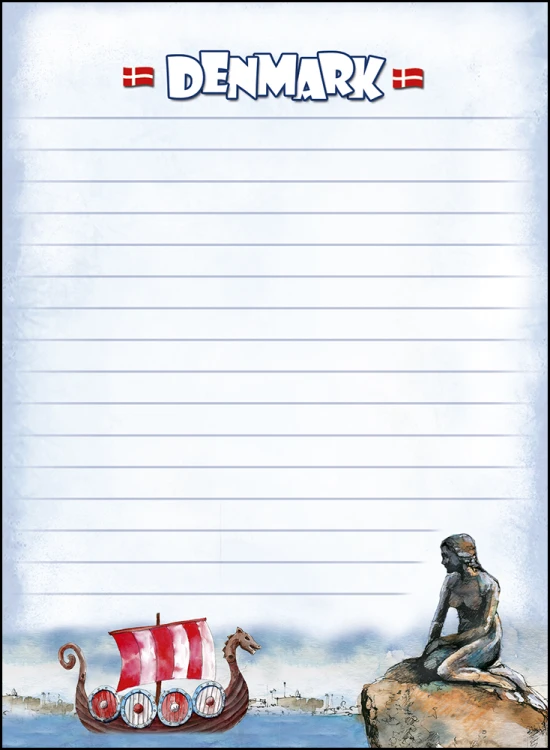 Mały notes magnetyczny Kopenhaga 05.