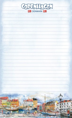 Duży notes magnetyczny Kopenhaga 01.