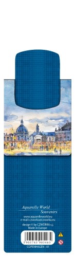 Rewers zakładki magnetycznej Kopenhaga 01.