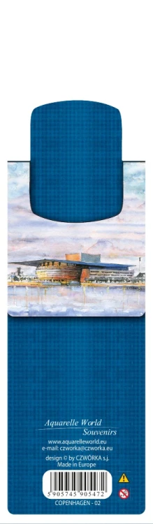 Rewers zakładki magnetycznej Kopenhaga 02.