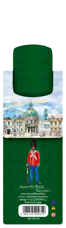 Rewers zakładki magnetycznej Kopenhaga 03.