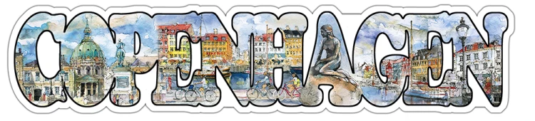 Magnes wycinany Kopenhaga 01.