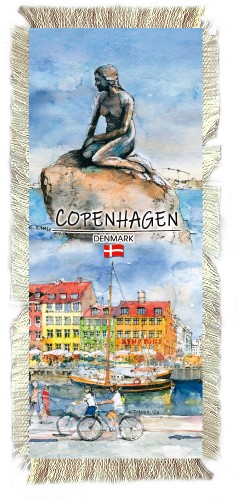 Zakładka materiałowa Kopenhaga w akwareli 01.