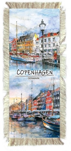 Zakładka materiałowa Kopenhaga w akwareli 04.