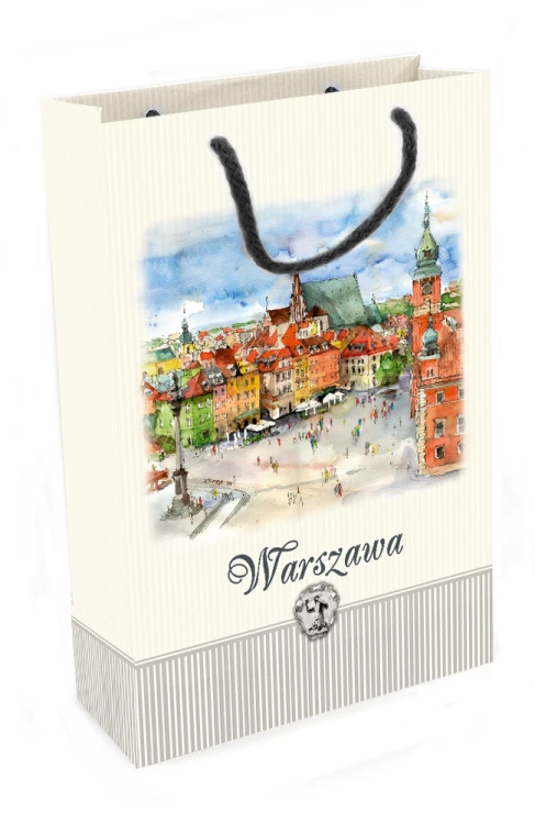 Awers torebki papierowej Warszawa 03 M