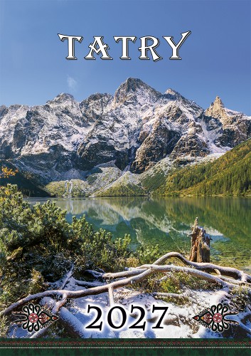 Okładka kalendarza Tatry w fotografii B4
