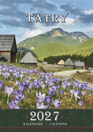 Okładka kalendarza Tatry w fotografii B5