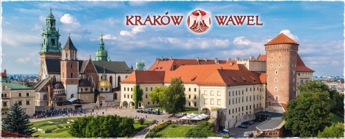 Fotografie z Krakowa umieszczone na kubku.